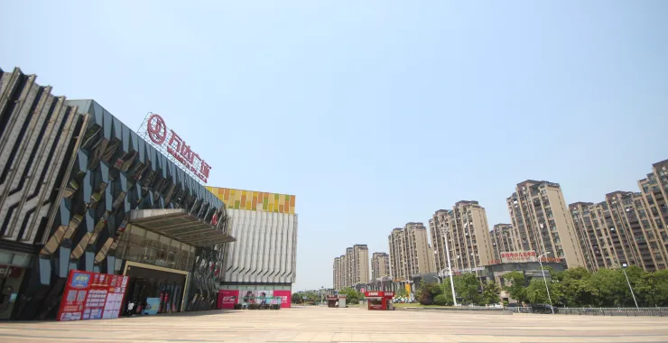 从万达广场看金地澜悦楼盘