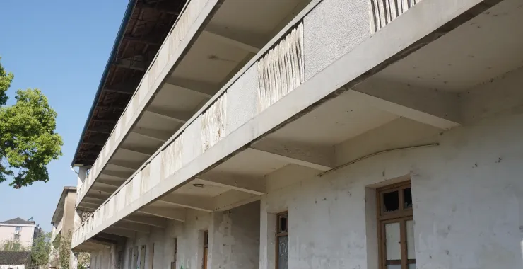 余姚中学老一中二中教学楼老建筑学校