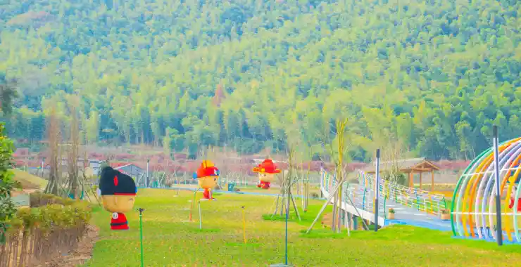 梁弄汪巷村公园花海状元