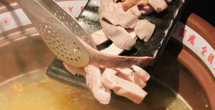 美味美食煮猪肚动图