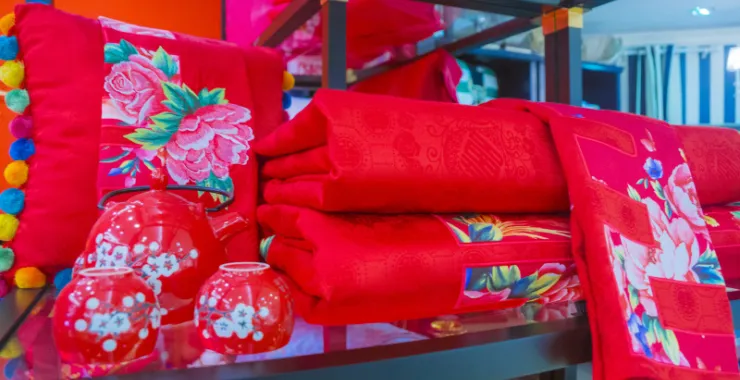 婚嫁婚庆床品家居四件套