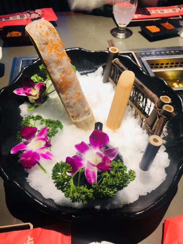 鲜嫩鱼子虾滑手工制作