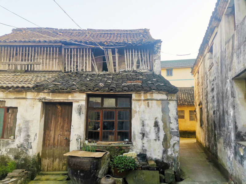 旅游建筑乡村老屋房子