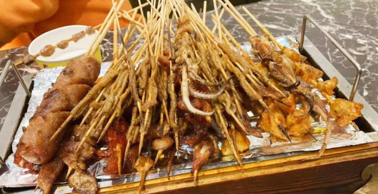 烧烤烤串夜宵宵夜串串