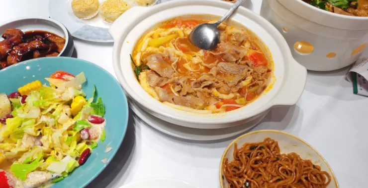 美食探店朋友聚餐江南厨子精致江浙菜家常菜面点心