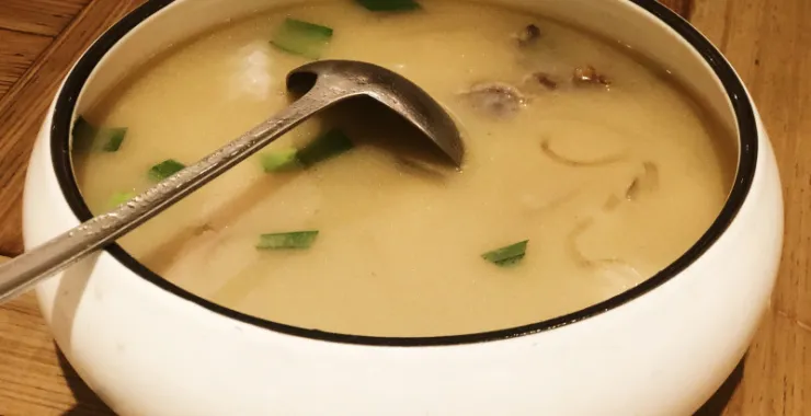 鸭肉粉丝煲家常菜美食炖汤营养滋补