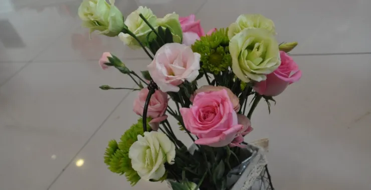 鲜花插花