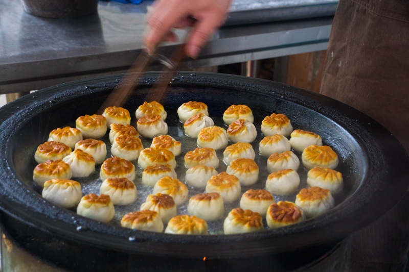 餐饮早餐点心生煎手艺