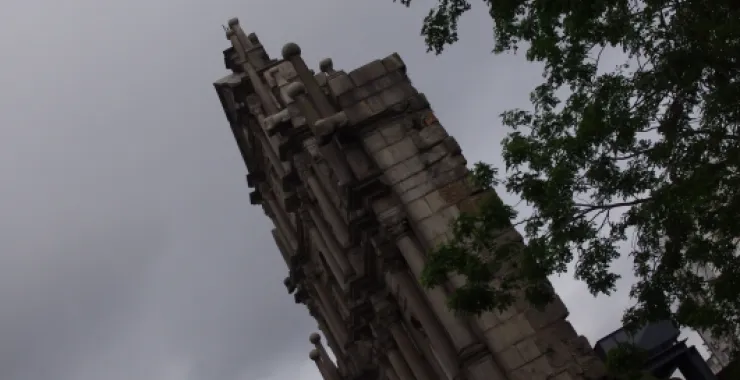 澳门旅游著名景点大三巴牌坊