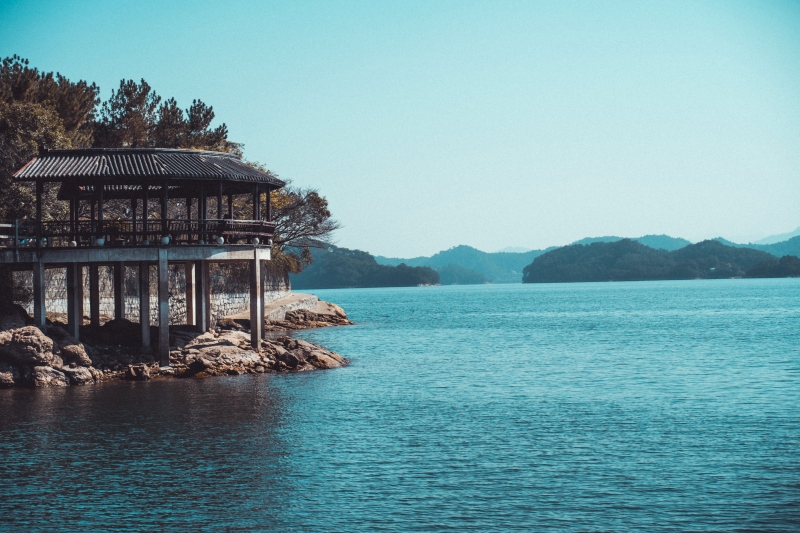 旅游湖泊湖景旅行休闲