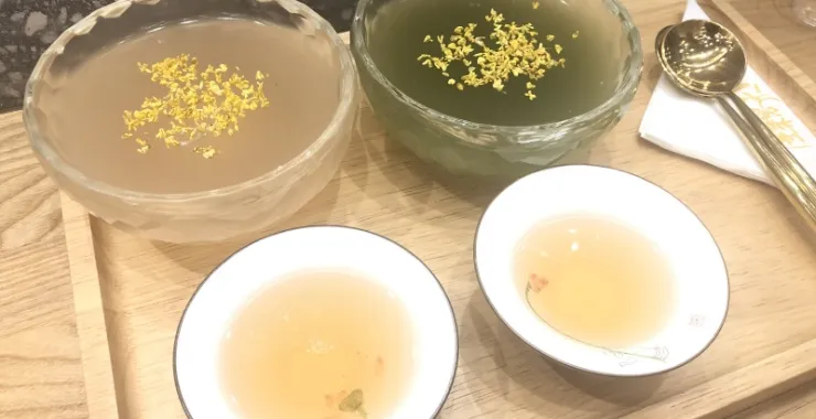 杭州西湖藕粉美食网红打卡