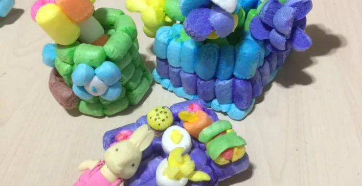 儿童手工制作DIY玉米粒