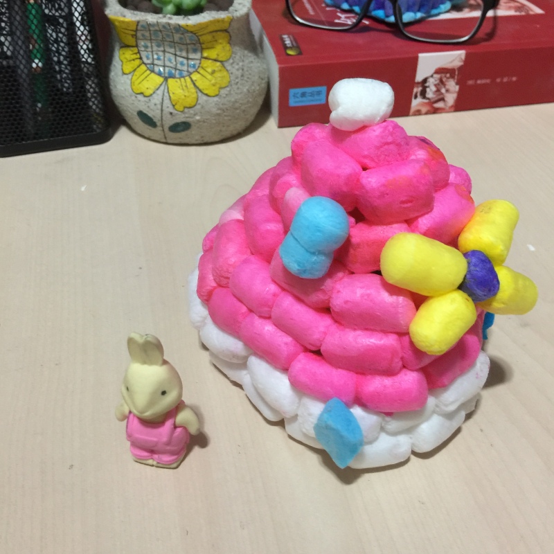 儿童手工制作DIY玉米粒
