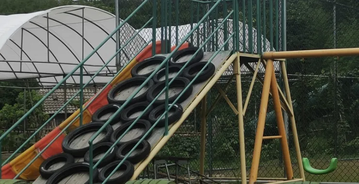  公司渚上农庄团建活动 项目器材运动健身