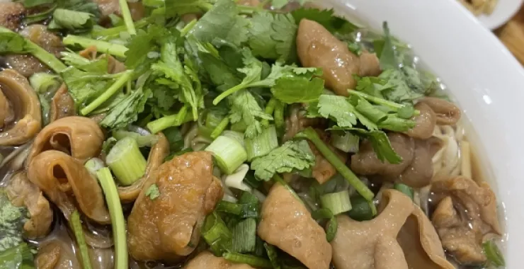 梁弄肥肠面 小吃午餐