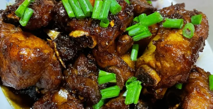 家庭小炒糖醋排骨