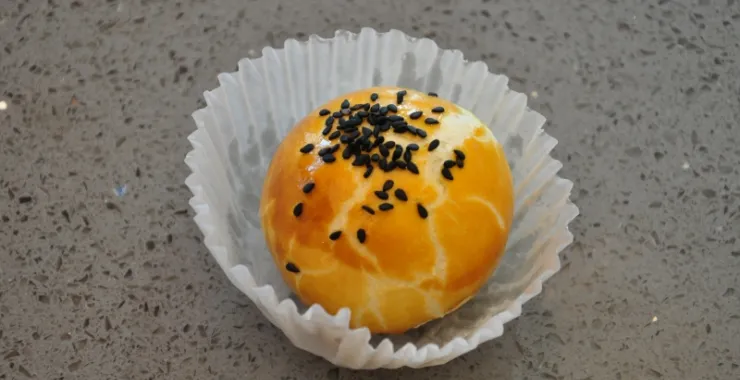 美味的蛋黄酥