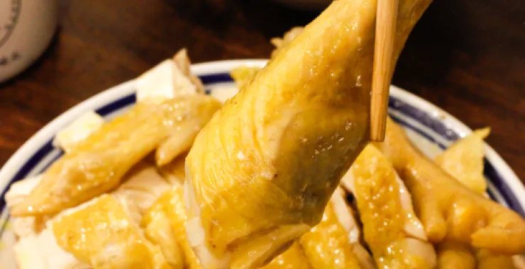 白切鸡鸡肉本地家常菜