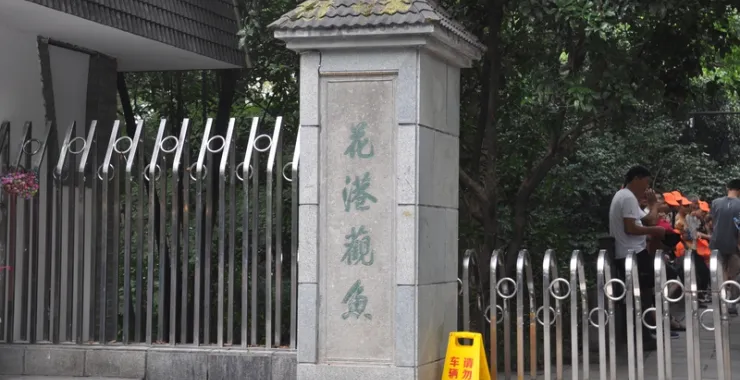 杭州西湖花港观鱼景区