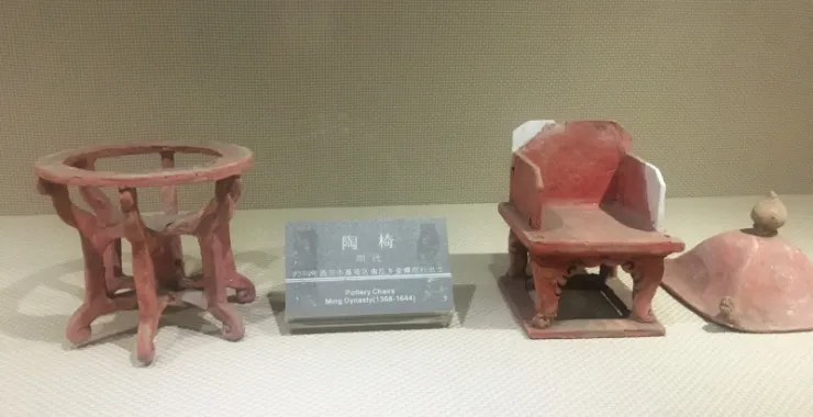 明代陶椅