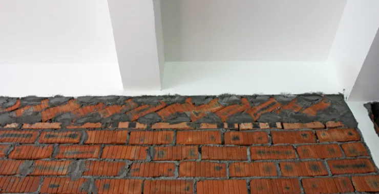砌墙阶段的工艺