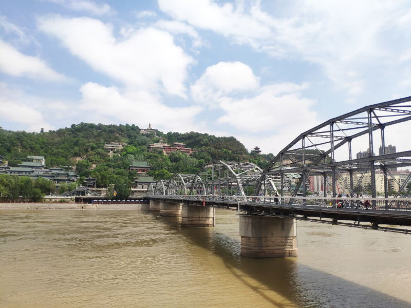 兰州旅游景点网红打卡点中山桥 