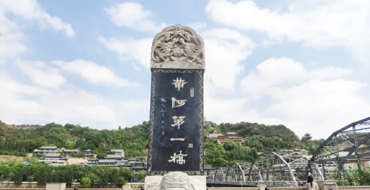 兰州旅游知名景点网红打卡点中山桥黄河第一桥  