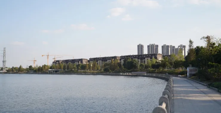 姚江步道舜水大桥锦山府