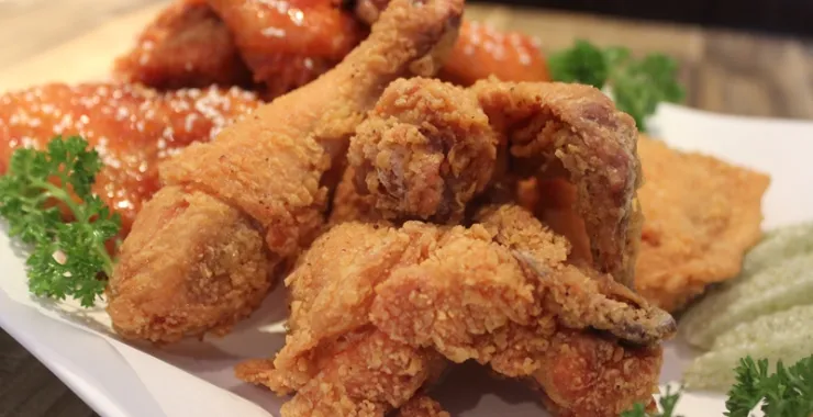 炸鸡鸡肉鸡翅鸡腿