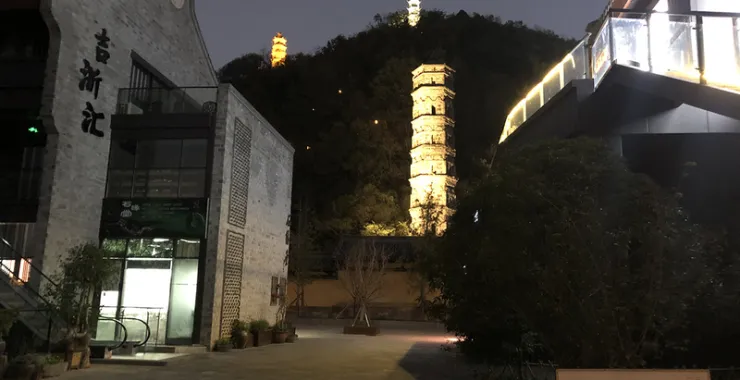 台州老街古建筑一条街