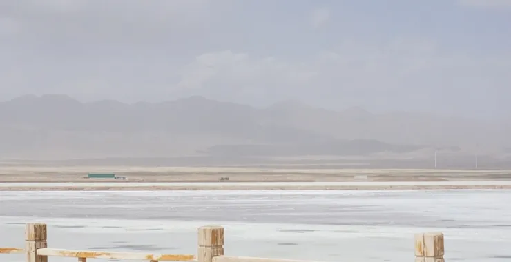 青海茶卡尔盐湖天空一号景区盐湖照片