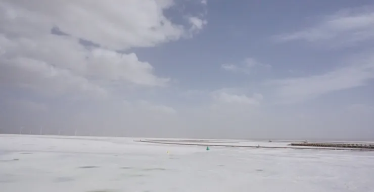 青海茶卡尔盐湖天空一号景区盐湖照片
