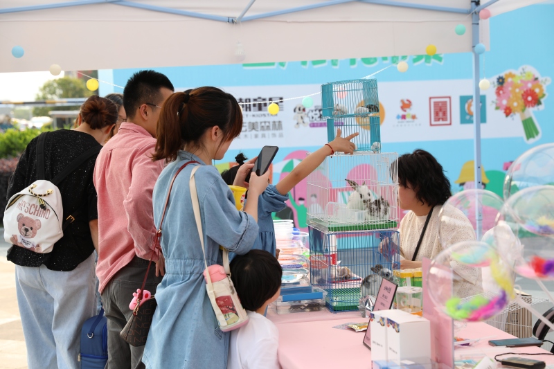 亲子活动鲜花市集夜市摆摊手工制作暑假