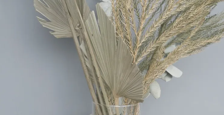 余姚楼盘小区样板房装饰干花花瓶