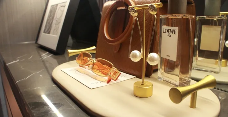 雅颂兰庭样板房玄关柜展示