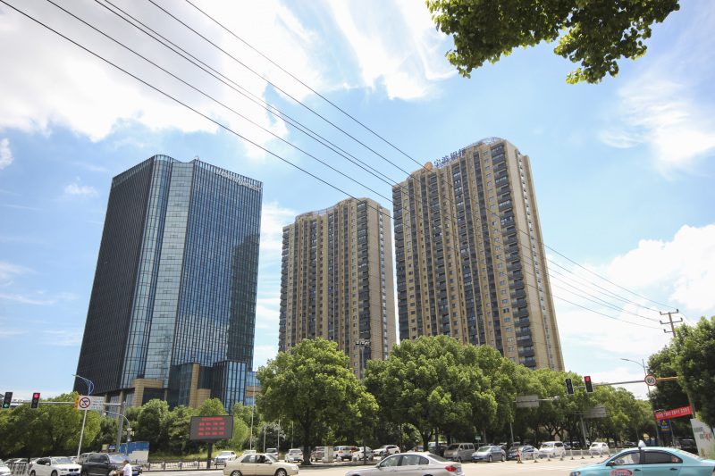 余姚城市高楼建筑