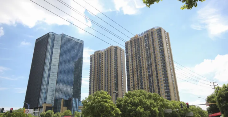 余姚城市高楼建筑