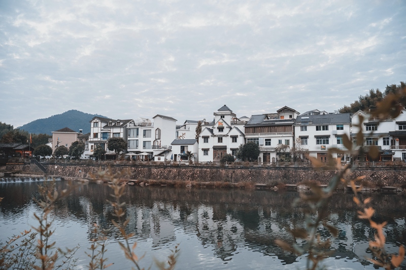 旅游清晨休闲农村锻炼
