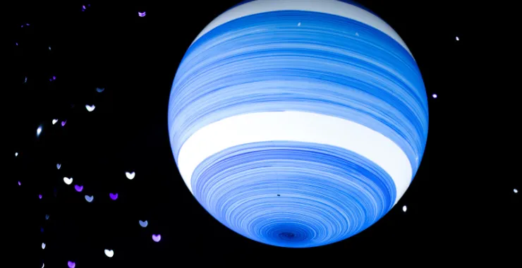 星球灯光星空太空