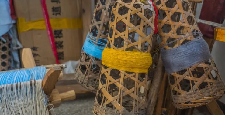 余姚非遗土布制作工具老物品
