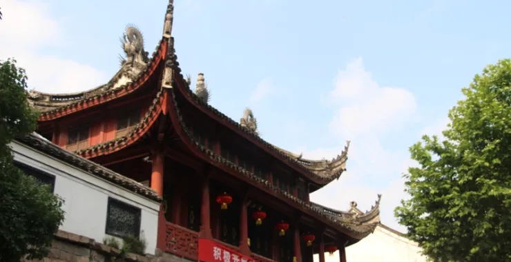 余姚舜江楼古建筑阳明古镇通济桥传统建筑历史红色经典鼓楼古楼