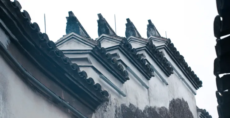 慈溪鸣鹤古镇古建筑