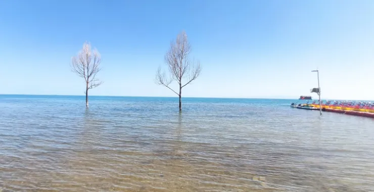 青海茶卡盐湖国家4A级景区天空之镜青海湖