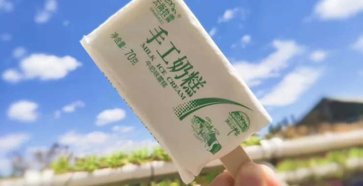 夏日冷饮凉爽棒冰