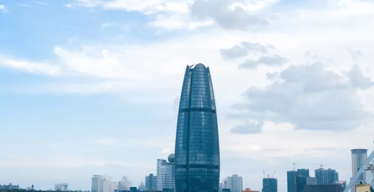 宁波建筑玉米楼财富中心外滩大桥