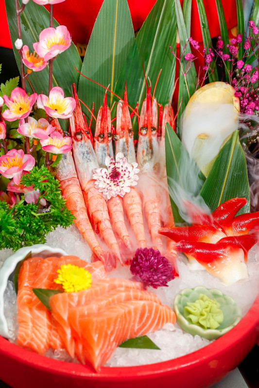 美食海鲜刺身