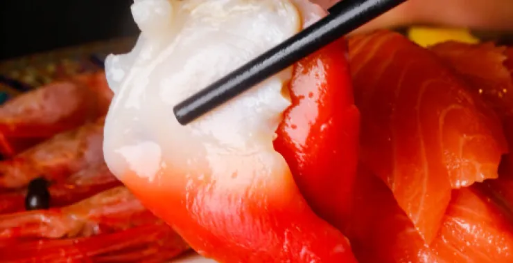 美食海鲜刺身