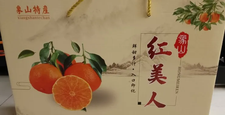 水果包装礼盒象山特产红美人