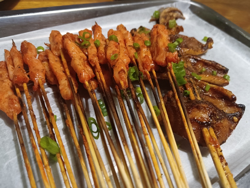 夜宵美食美味餐饮烧烤烤串