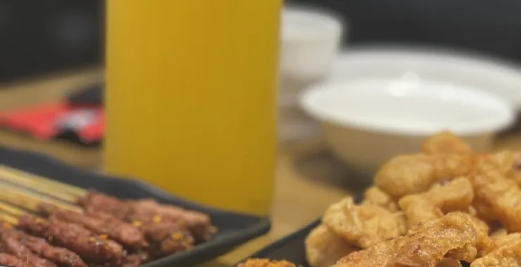 美食烧烤鸡爪果汁夜宵宵夜串串